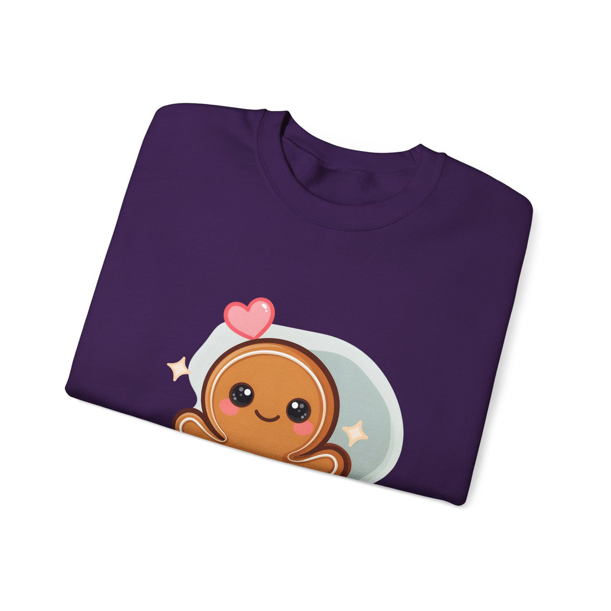 Kawaii Gingerbread Sweatshirt for Cozy Holiday Mornings