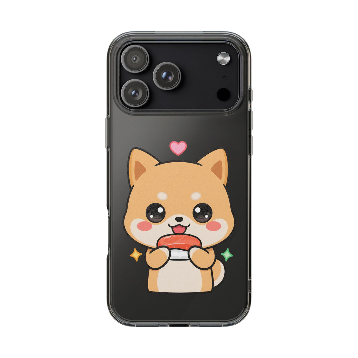 Kawaii Shiba Inu Phone Case for Sushi Lovers