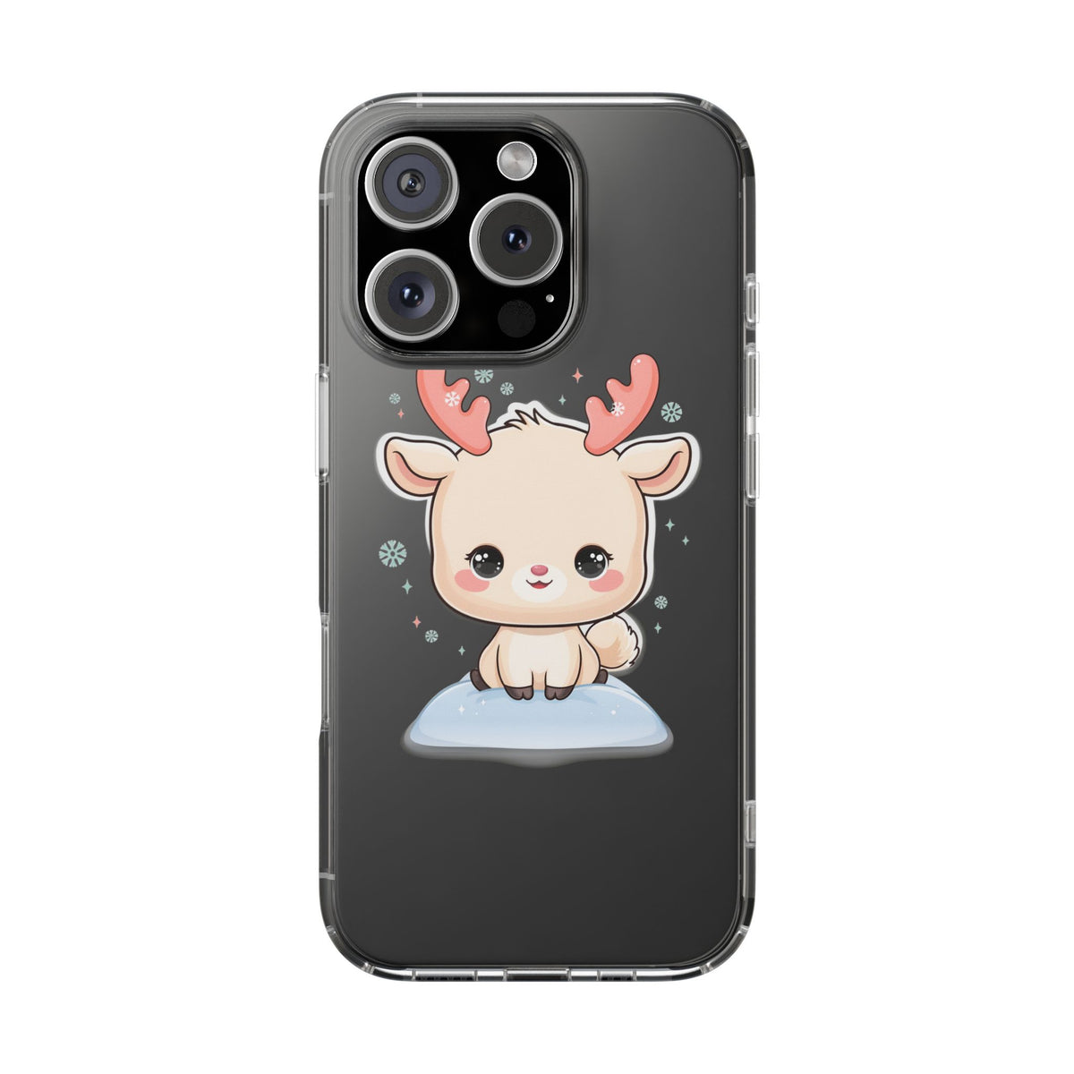 Kawaii Reindeer Phone Case for a Sweet Winter Cheer