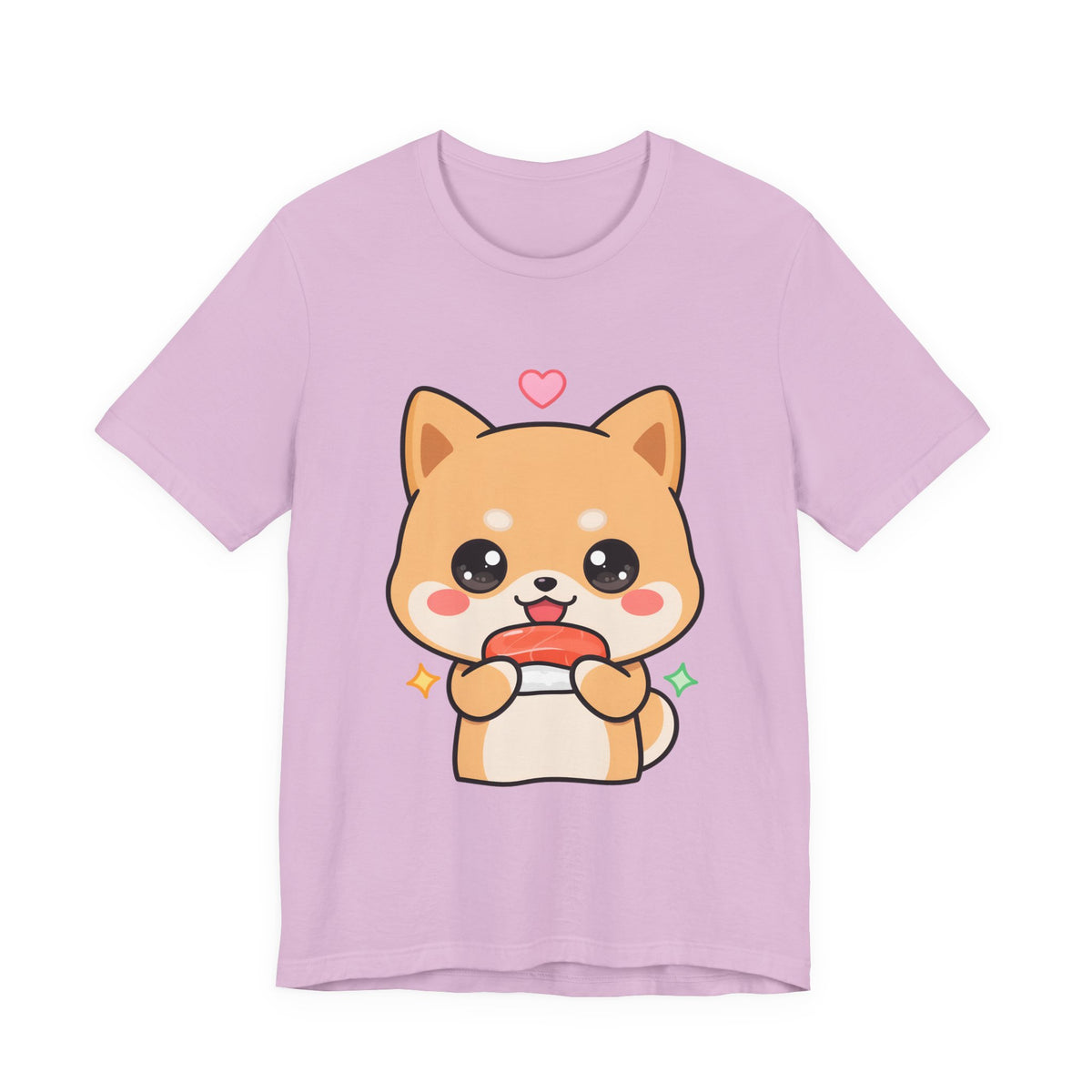 Kawaii Shiba Inu Sushi T-Shirt for Cute Food Lovers