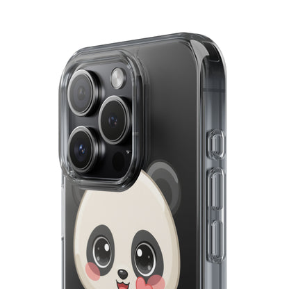 Kawaii Panda Phone Case with Donut