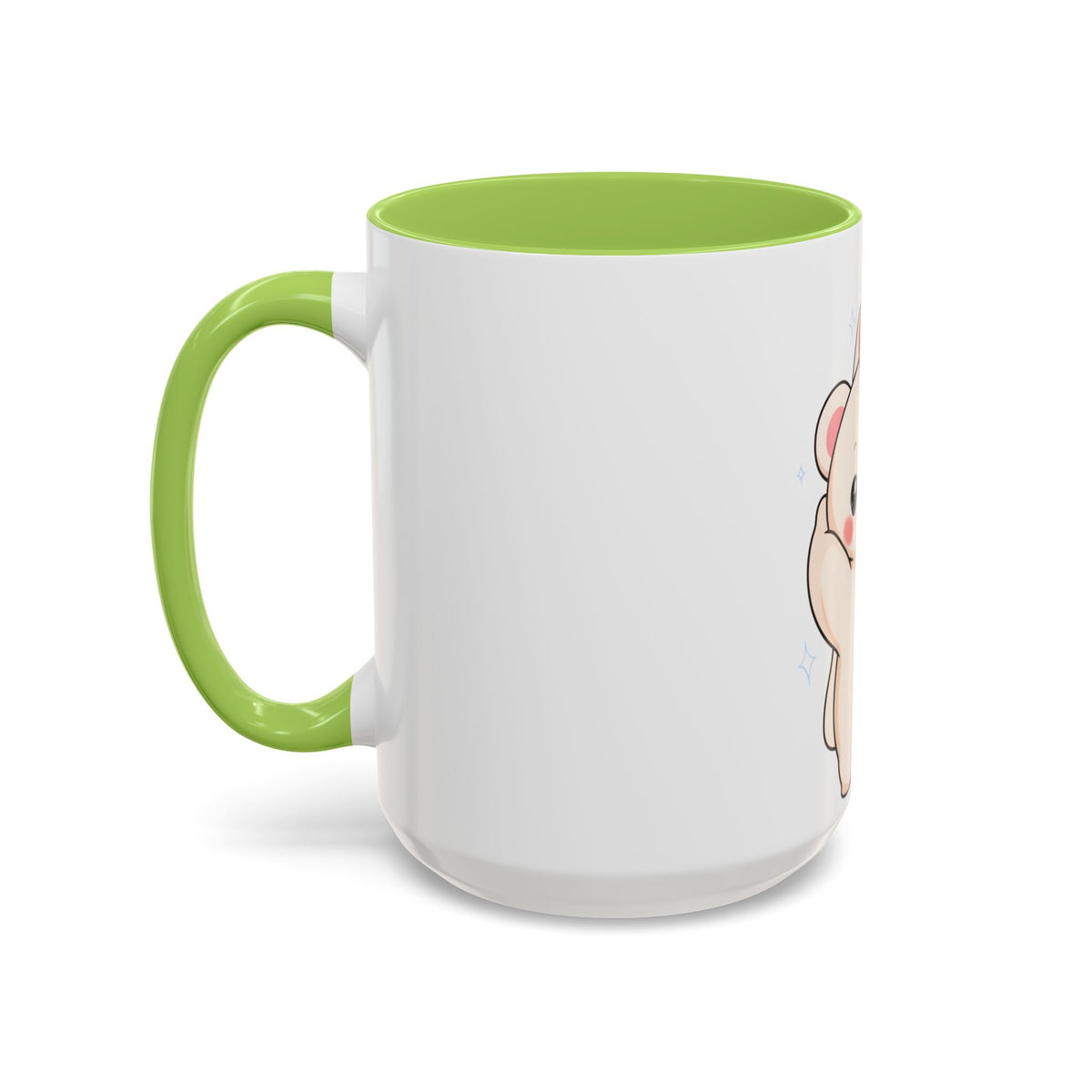 Christmas Polar Bear Mug, Cute Holiday Accent Coffee Mug