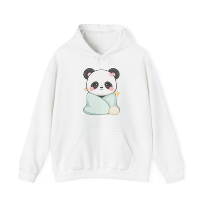 Kawaii Panda Hoodie, Cozy Chibi Animal Sweatshirt
