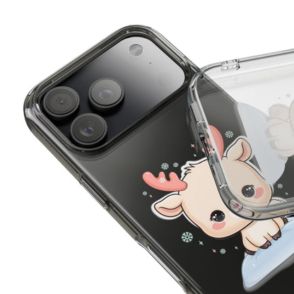 Kawaii Reindeer Phone Case for a Sweet Winter Cheer