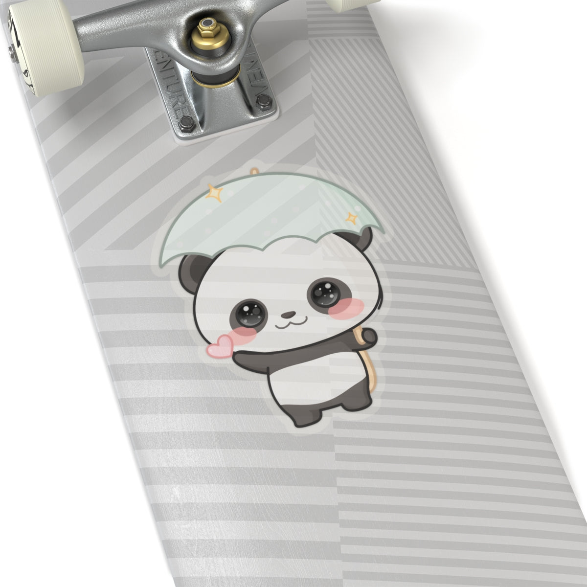 Kawaii Panda Umbrella Sticker for Cute Rainy Day Decor
