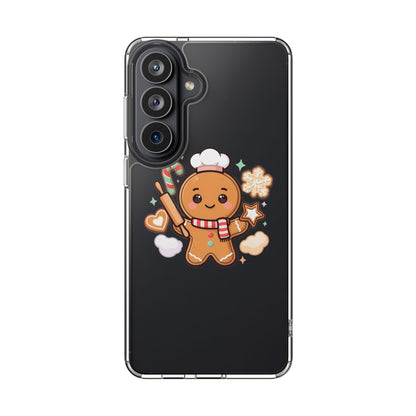 Gingerbread Christmas Phone Case for Holiday Baking Fans
