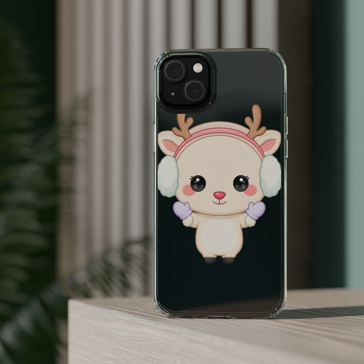 Kawaii Reindeer Phone Case for Cozy Cute Style