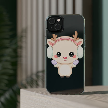 Kawaii Reindeer Phone Case for Cozy Cute Style