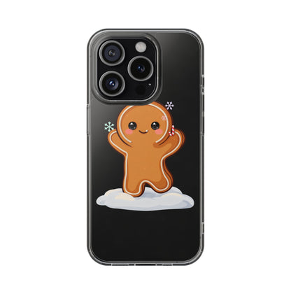 Kawaii Gingerbread Phone Case for Cozy Holiday Fans