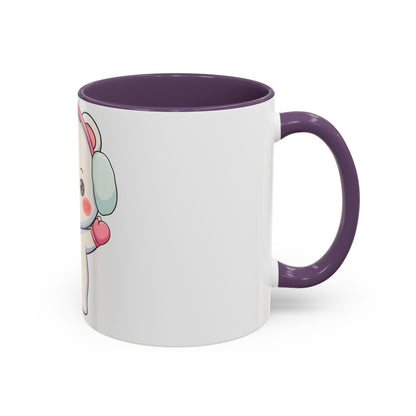 Kawaii Polar Bear Mug, Cute Winter Accent Coffee Mug