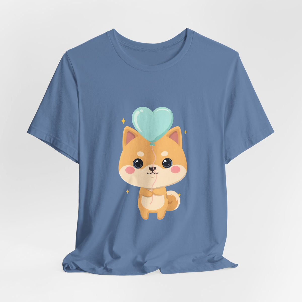 Kawaii Shiba Inu T-Shirt, Cute Balloon Dog Gift