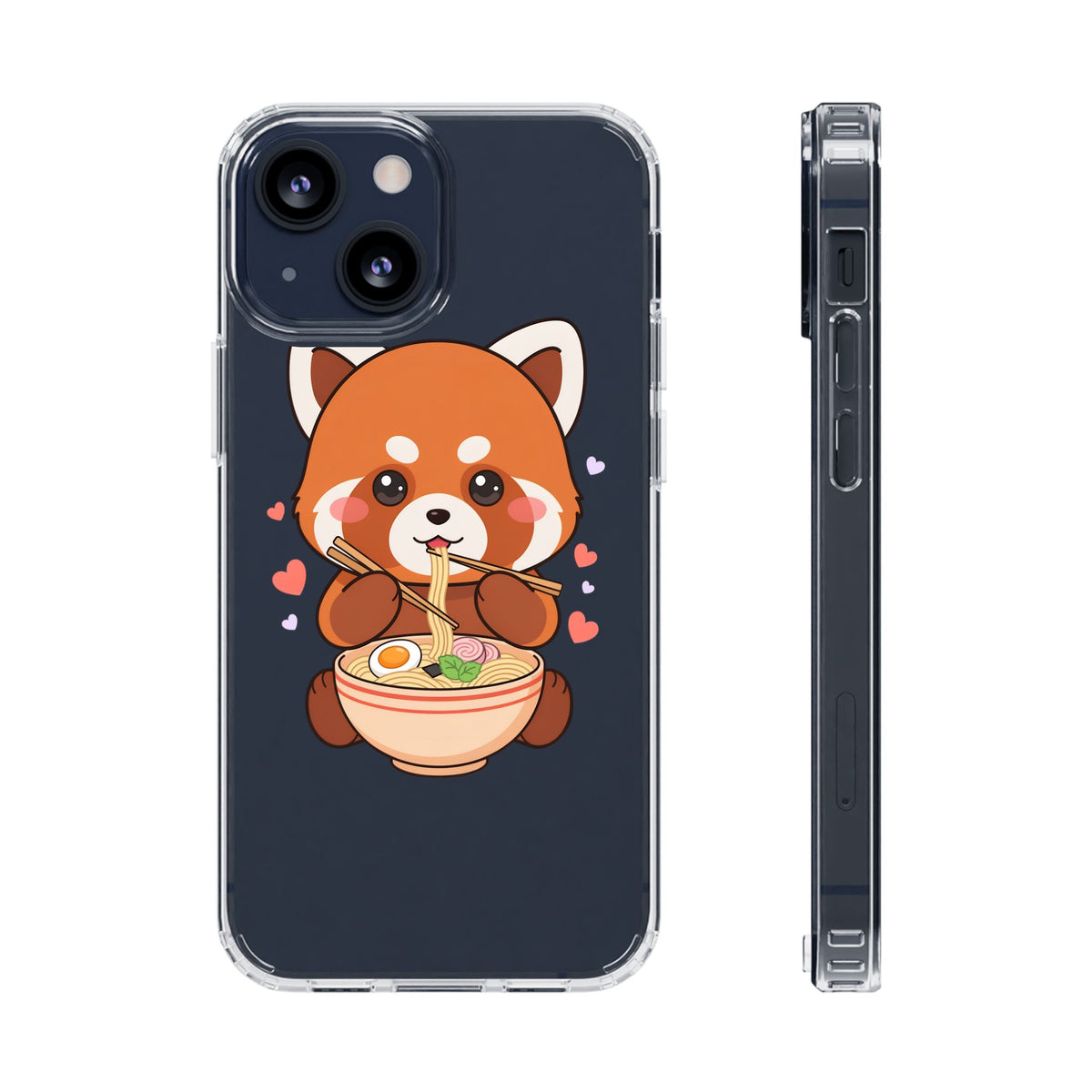 Red Panda Ramen Phone Case – Kawaii Food Lover Gift