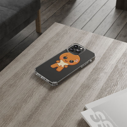 Gingerbread Man Phone Case, Cute Christmas Letter Reader