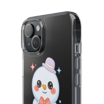 Kawaii Snowman Phone Case for Cheerful Winter Days