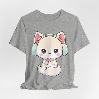 Kawaii Arctic Fox T-Shirt for Cute Animal Lovers