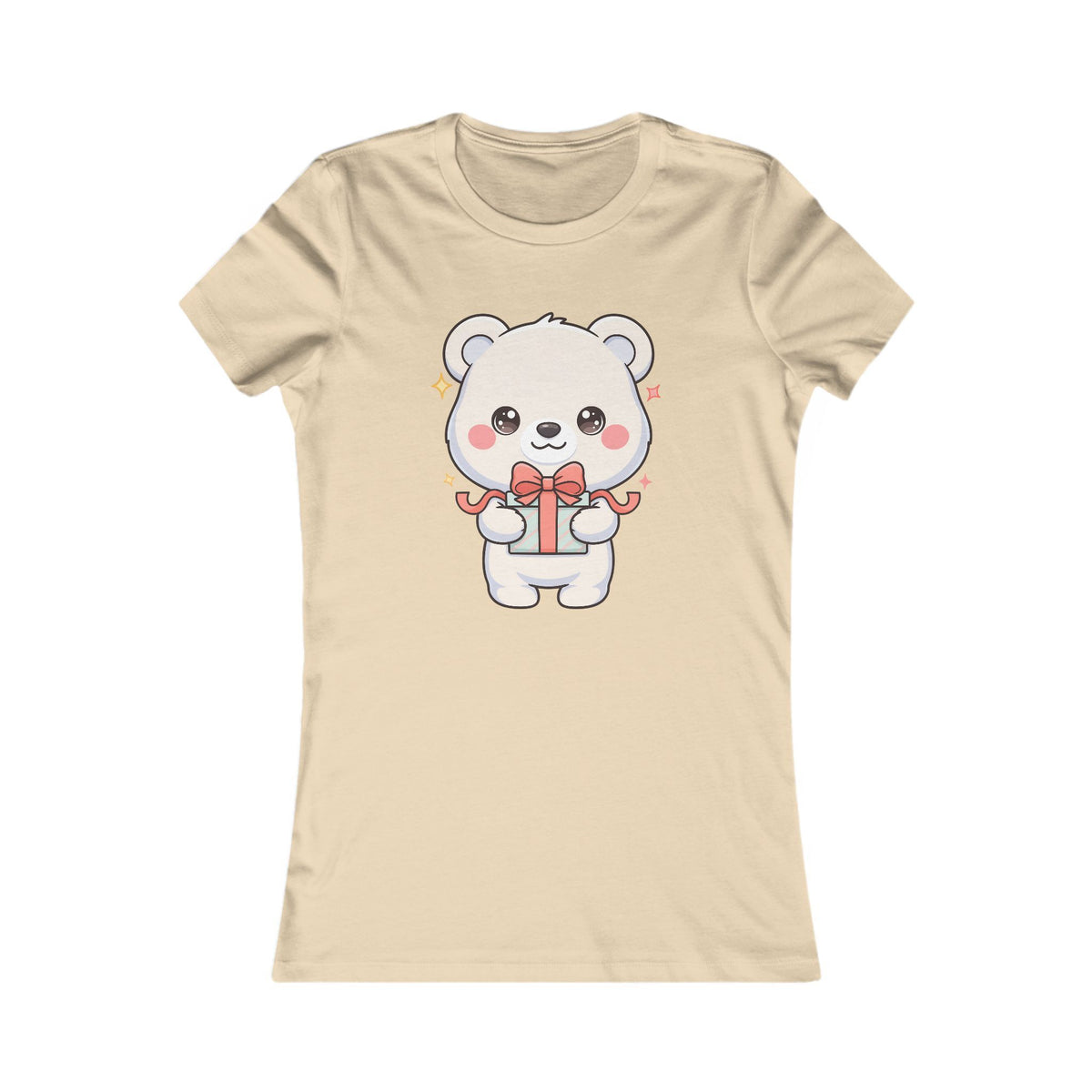 Kawaii Polar Bear Gift T-Shirt for Cute Winter Style