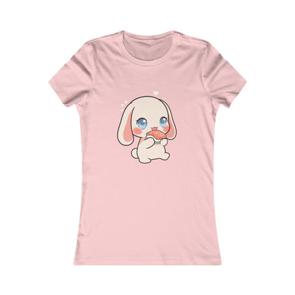 Kawaii Sushi Bunny Women's T-Shirt for Cute Style Fans