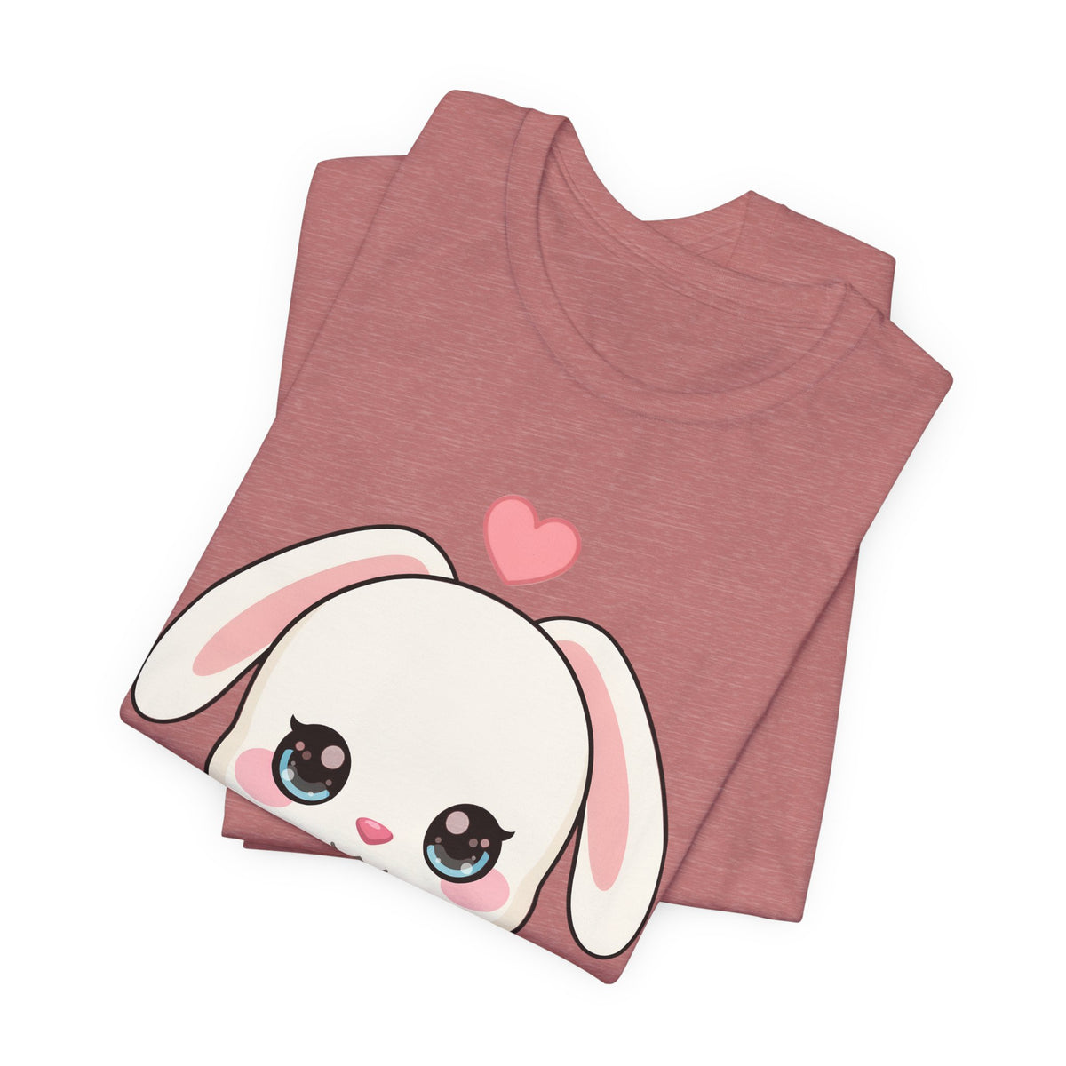Cozy Bunny T-Shirt, Kawaii Blanket Bunny Tee