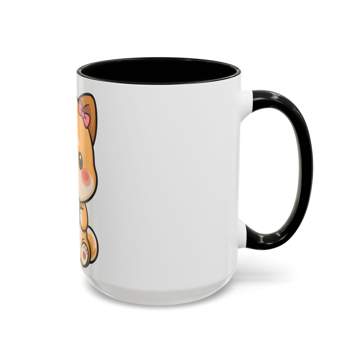 Kawaii Shiba Inu Coffee Mug, Cute Latte Lover Gift