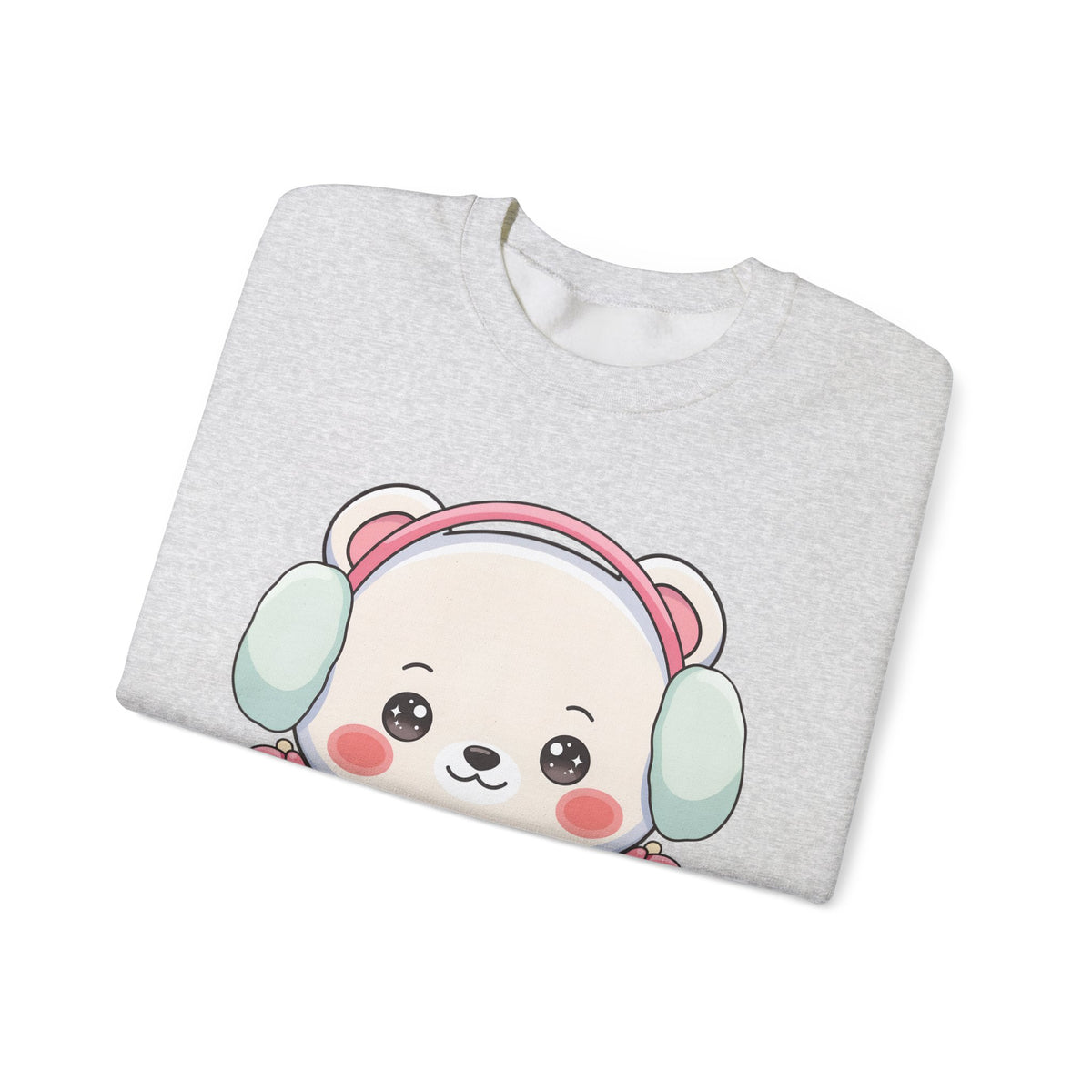 Kawaii Polar Bear Sweatshirt for Cozy Winter Days
