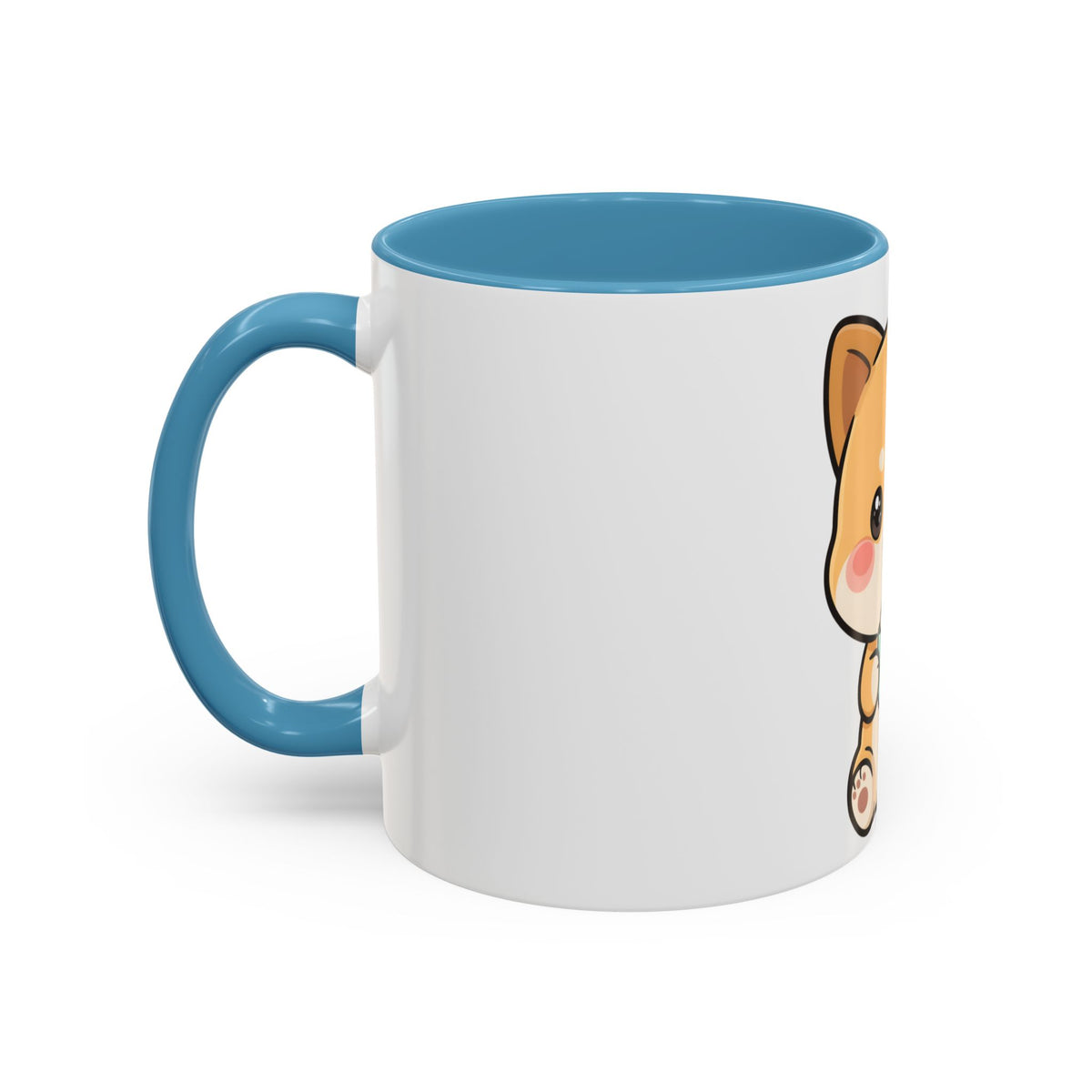 Kawaii Shiba Inu Coffee Mug, Cute Latte Lover Gift