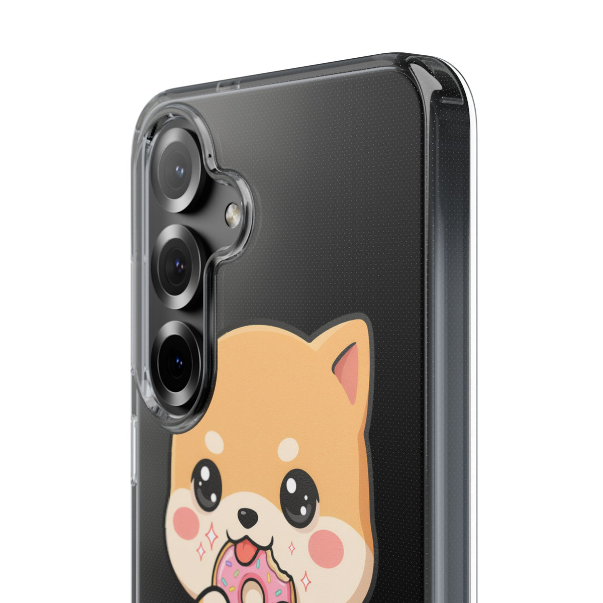 Kawaii Shiba Inu Phone Case with Donut