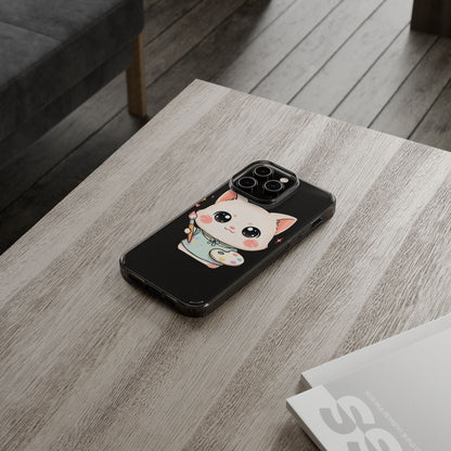 Kawaii Cat Phone Case for Creative Cat Lovers