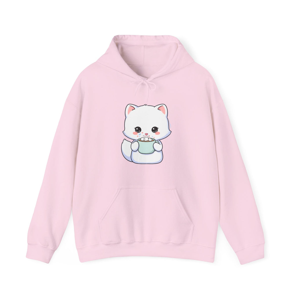 Kawaii Arctic Fox Hoodie for Cozy Cute-Style Fans