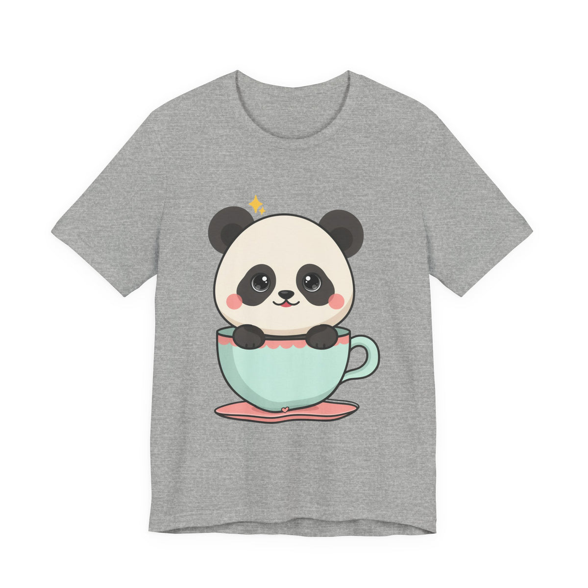 Kawaii Panda T-Shirt, Cute Teacup Panda Tee