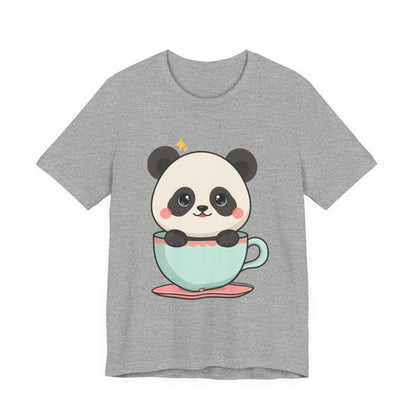 Kawaii Panda T-Shirt, Cute Teacup Panda Tee