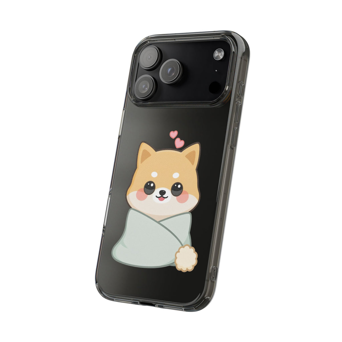 Kawaii Shiba Inu Phone Case, Cozy Valentine Gift