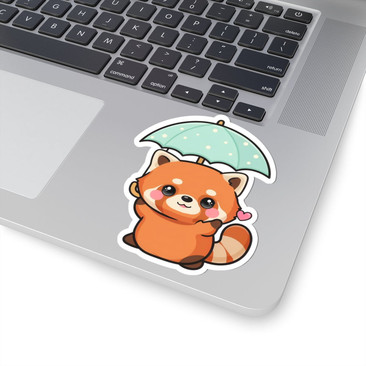 Kawaii Red Panda Sticker for Laptop and Journal Decor