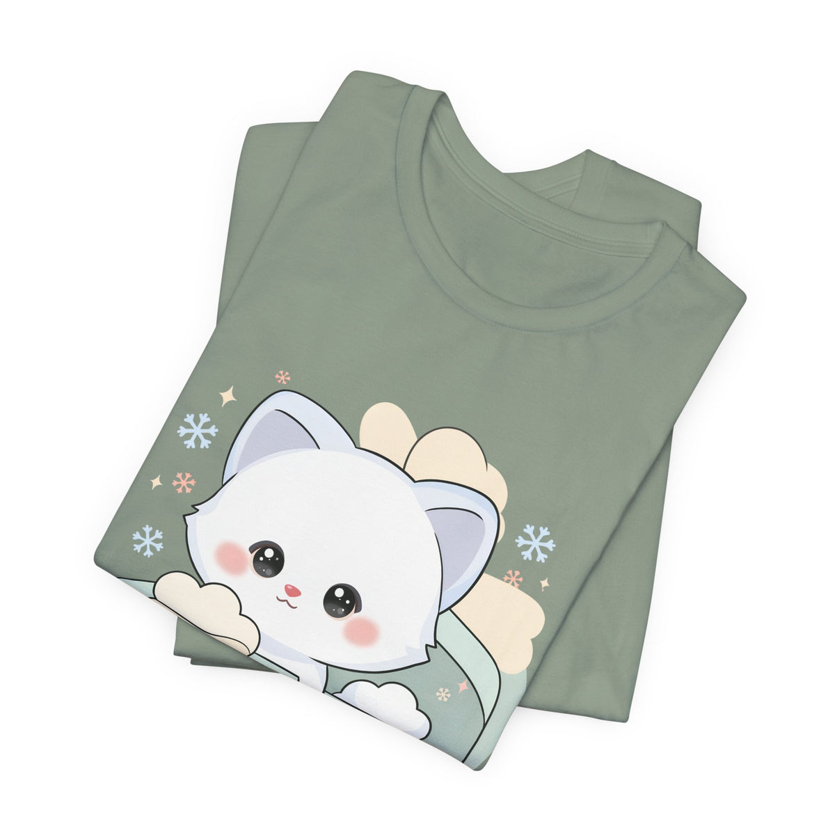 Arctic Fox Gift Tee, Cute Kawaii Birthday Present