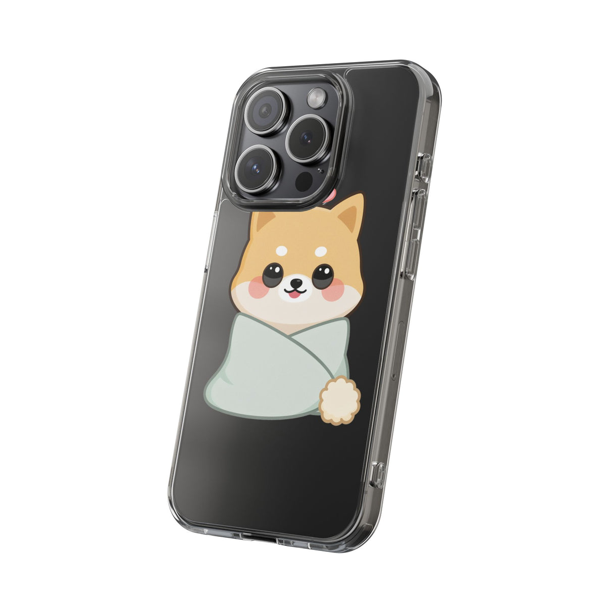 Kawaii Shiba Inu Phone Case, Cozy Valentine Gift