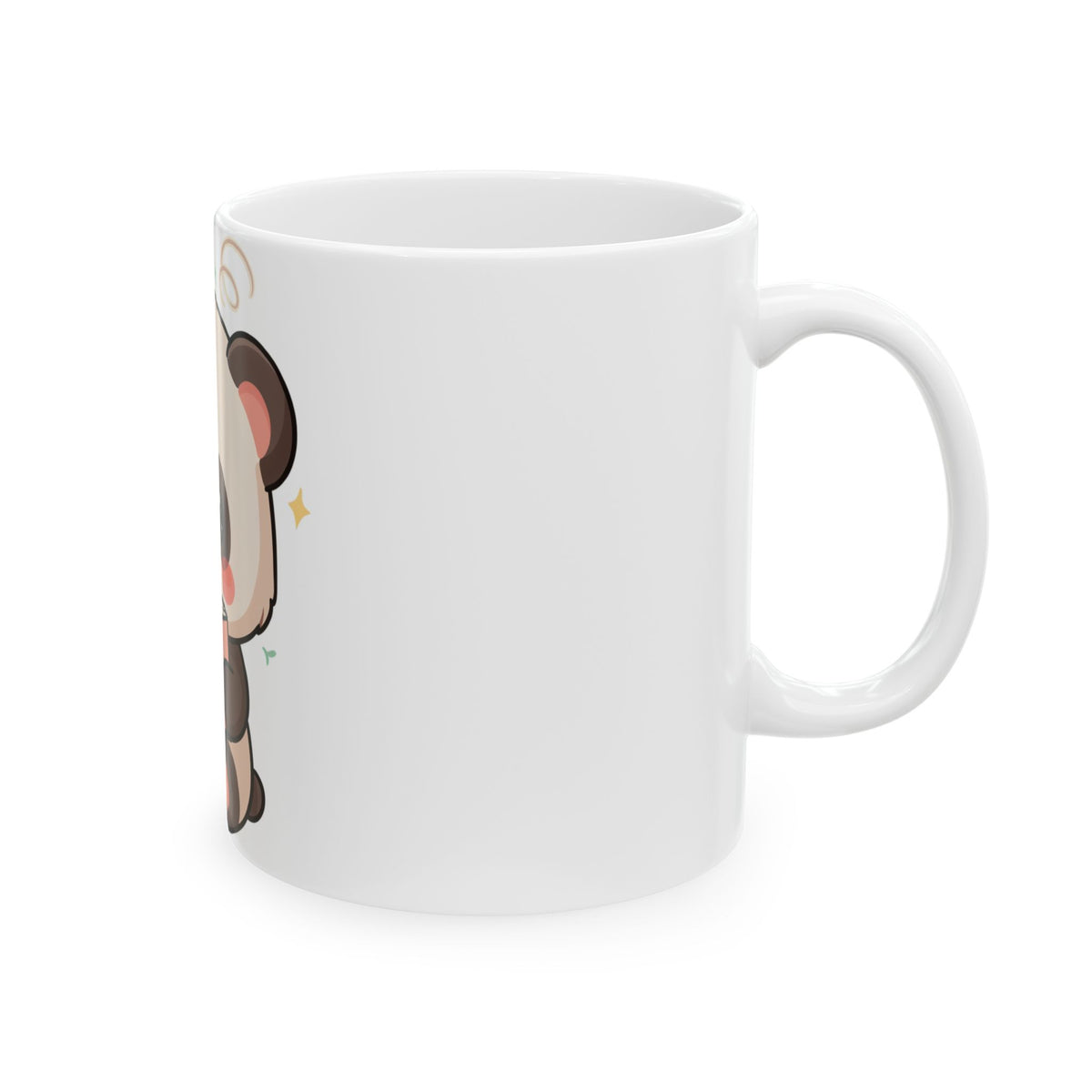 Kawaii Panda Reading Mug – Cute Book Lover Gift