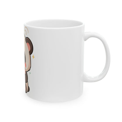 Kawaii Panda Reading Mug – Cute Book Lover Gift