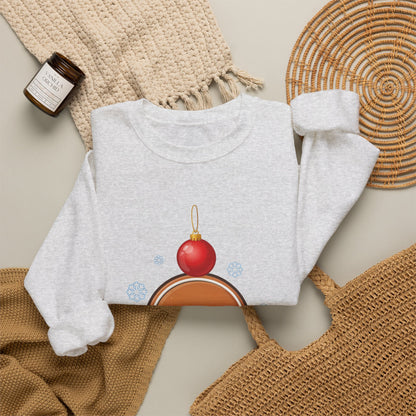 Gingerbread Christmas Sweatshirt, Cute Holiday Crewneck