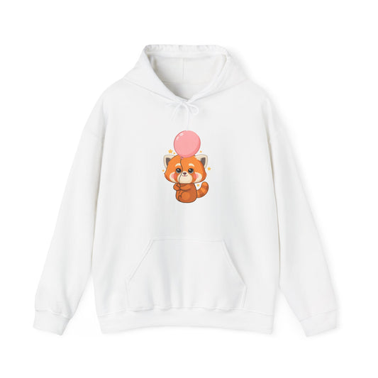 Kawaii Red Panda Hoodie, Cute Balloon Animal Sweatshirt