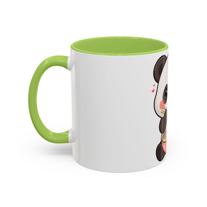 Kawaii Panda Ramen Mug, Cute Accent Coffee Mug