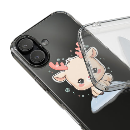 Kawaii Reindeer Phone Case for a Sweet Winter Cheer