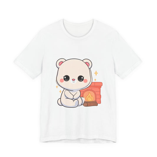 Kawaii Polar Bear Tee for Cozy Days