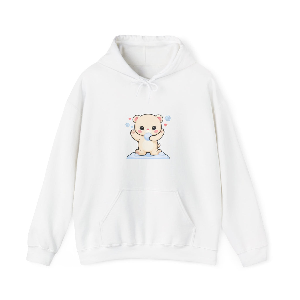 Kawaii Polar Bear Hoodie for Cute Animal Lovers