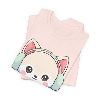 Kawaii Arctic Fox T-Shirt for Cute Animal Lovers