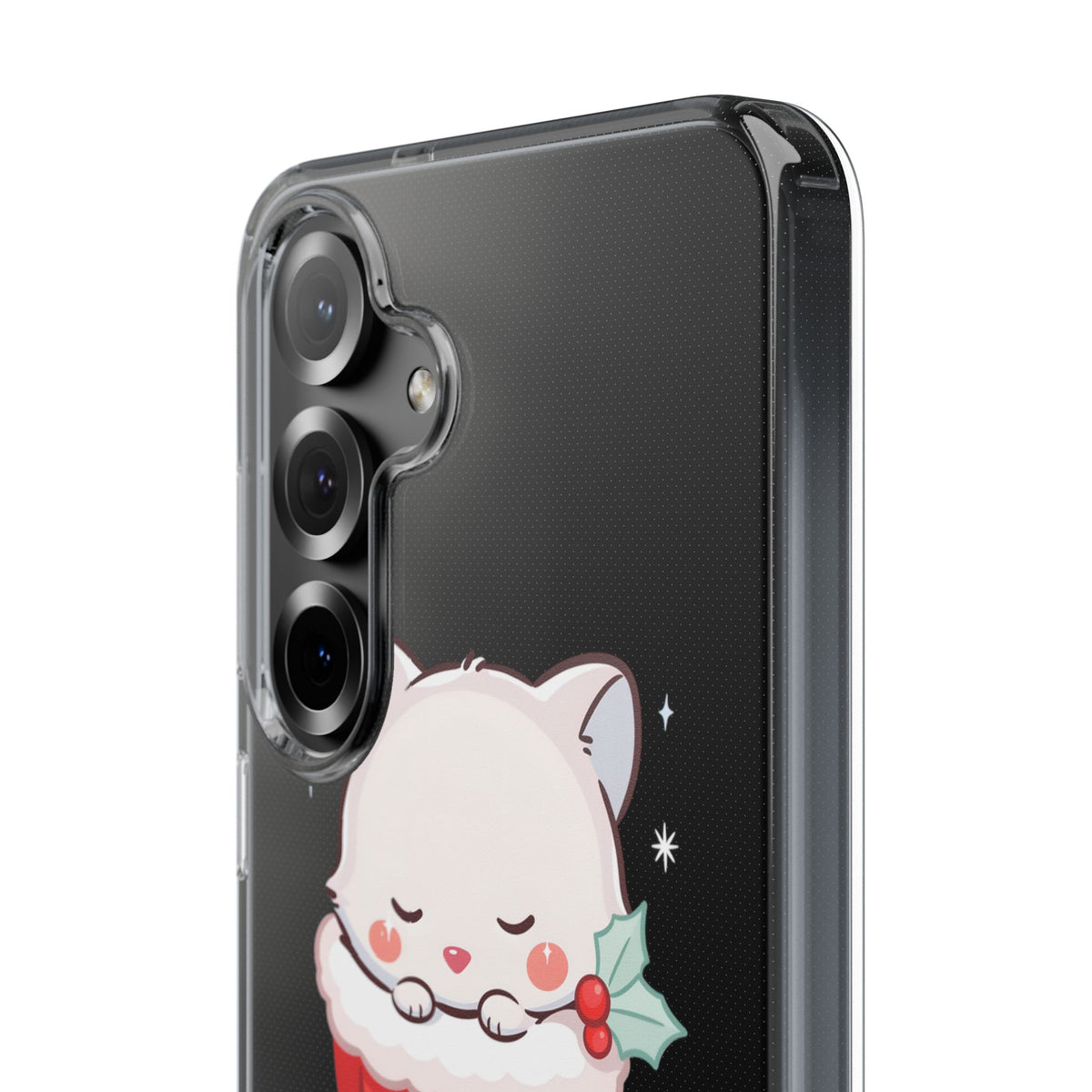 Christmas Fox Phone Case, Cute Holiday Stocking Gift
