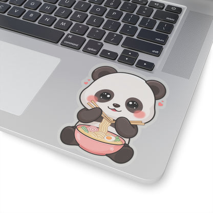Kawaii Panda Ramen Sticker for Cozy Desk Decor