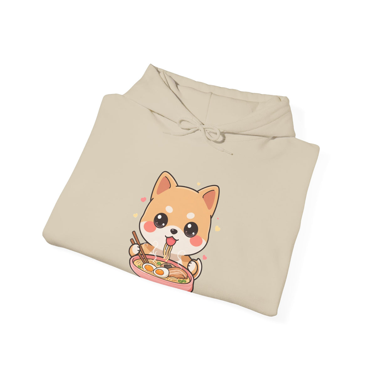 Kawaii Shiba Inu Ramen Hoodie for Cozy Noodle Nights