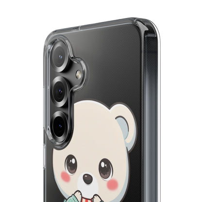 Kawaii Christmas Bear Phone Case for Holiday Season