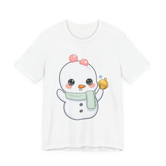 Cute Snowman Christmas T-Shirt for Holiday Cheer