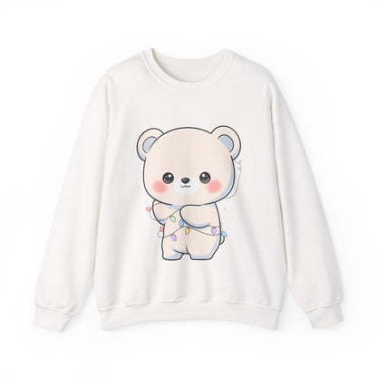 Kawaii Polar Bear Sweatshirt for Cozy Cute-Style Fans