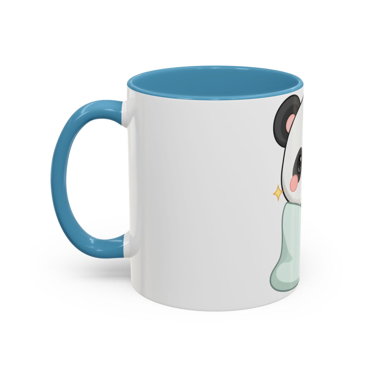 Kawaii Panda Accent Coffee Mug for Cozy Moments